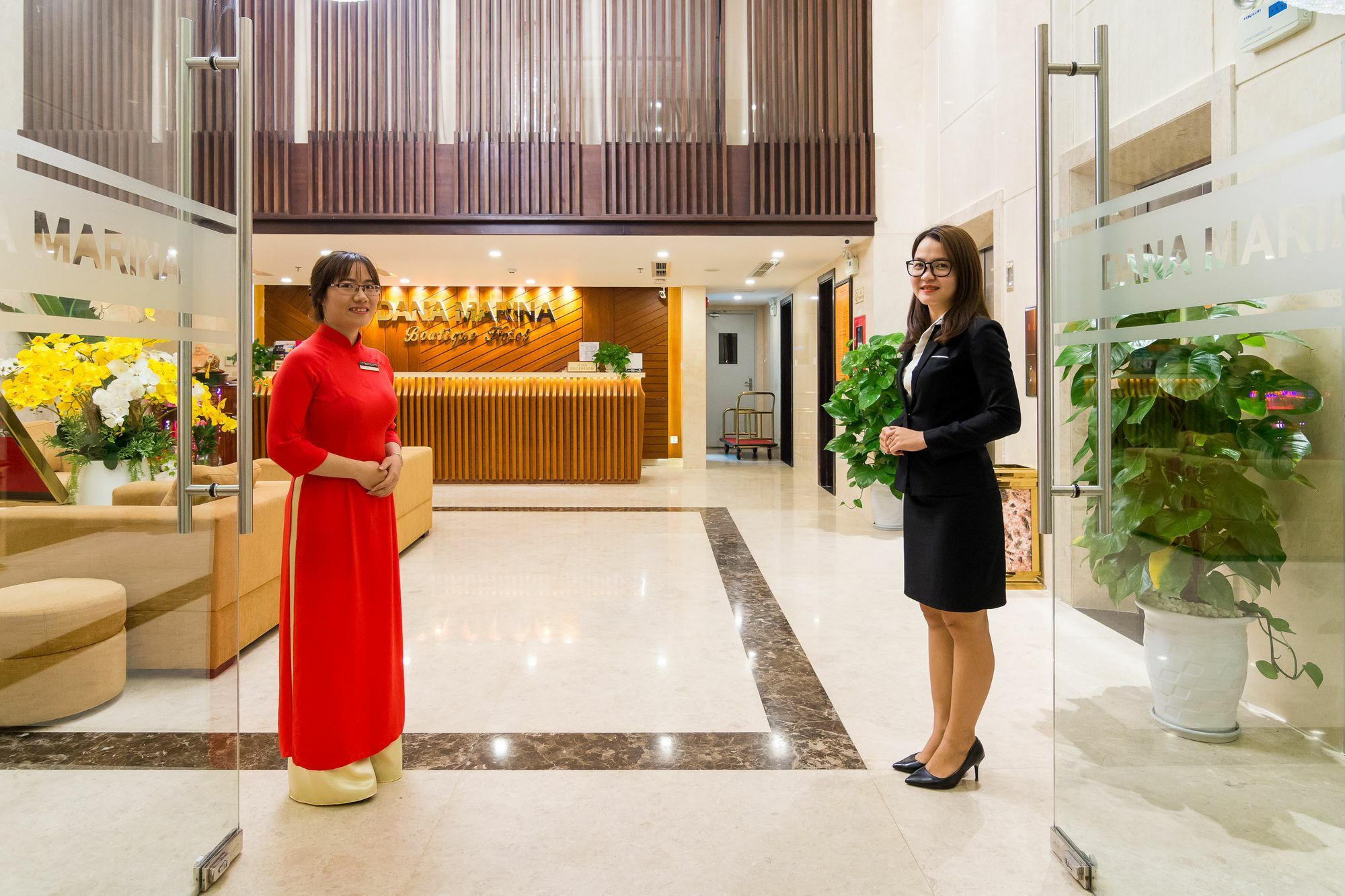 Dana Marina Boutique Hotel Дананг Экстерьер фото
